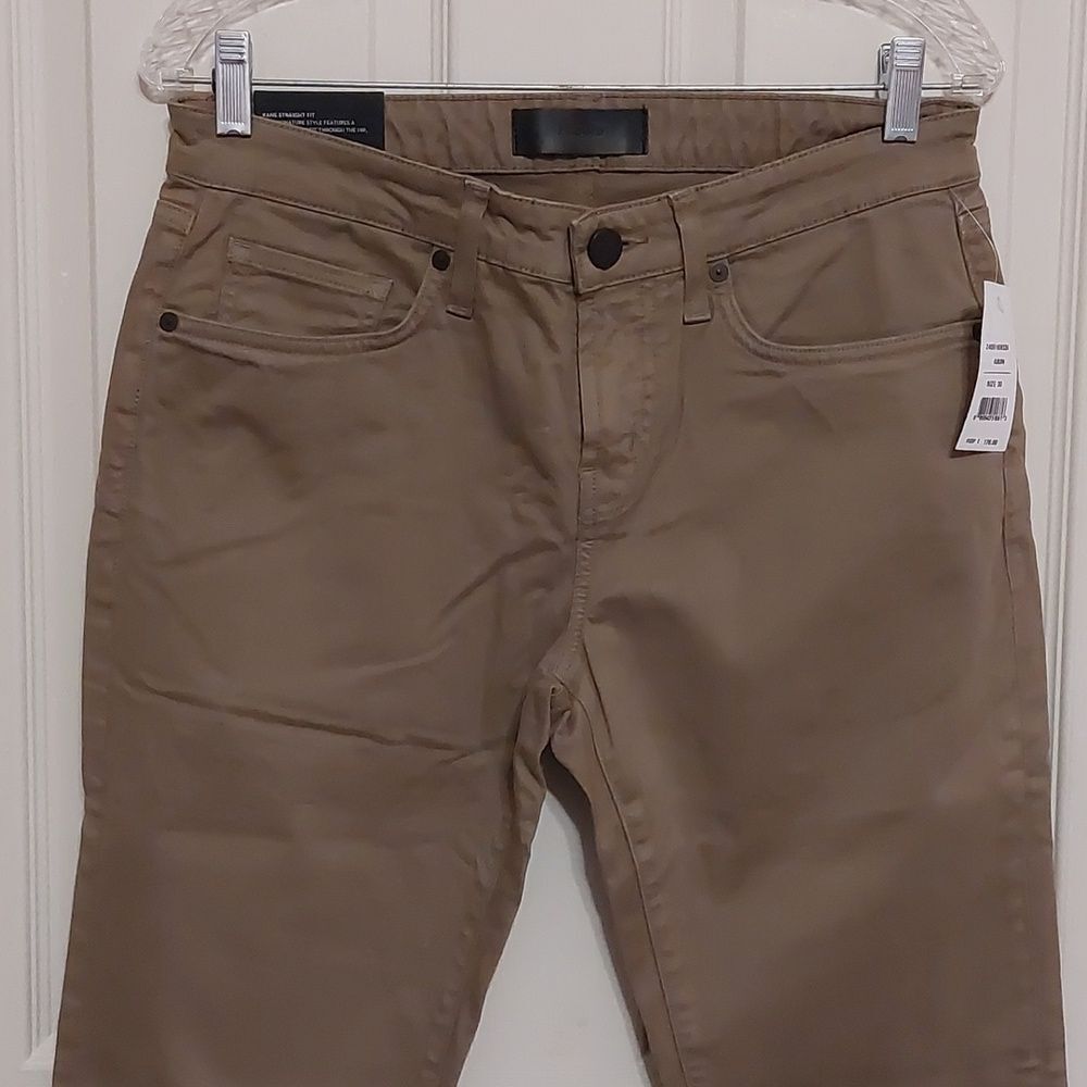 J Brand Kane Straight Fit Double Weave Twill Denim Pants Men's Size 30 Auburn - Picture 2 of 9